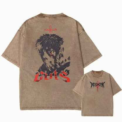 Berserk Anime Washed T-Shirts - Collection #2