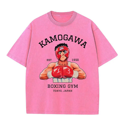 Hajime No Ippo Anime Washed T-Shirts - Collection #2