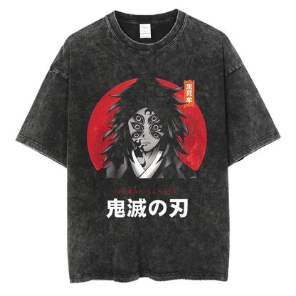 Demon Slayer Anime Washed T-Shirts