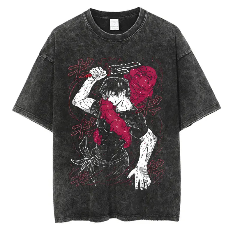 Jujutsu Kaisen Anime Washed T-Shirts - Collection #3