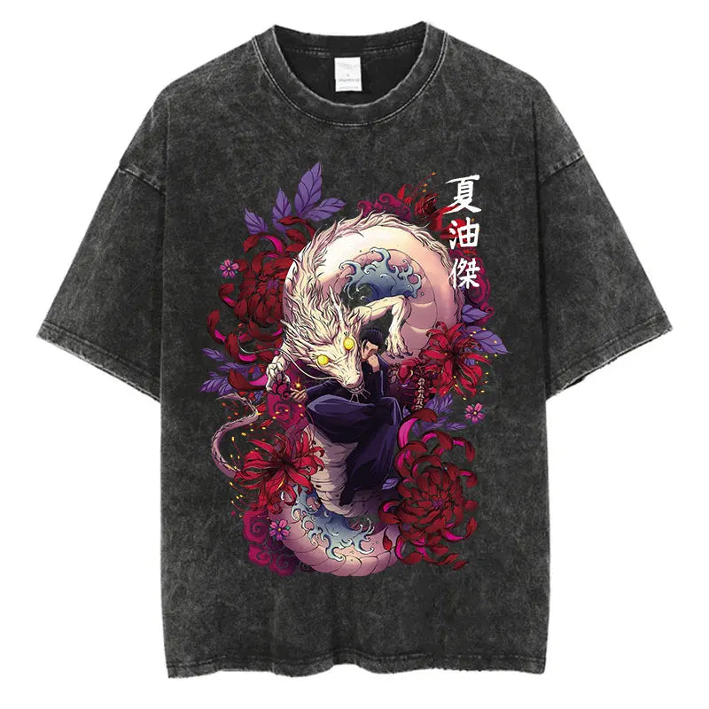 Jujutsu Kaisen Anime Washed T-Shirts - Collection #2