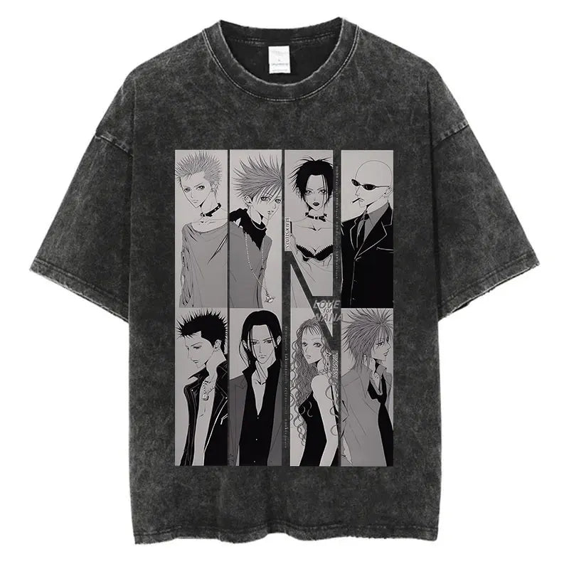 Nana Osaki Anime Washed T-Shirts