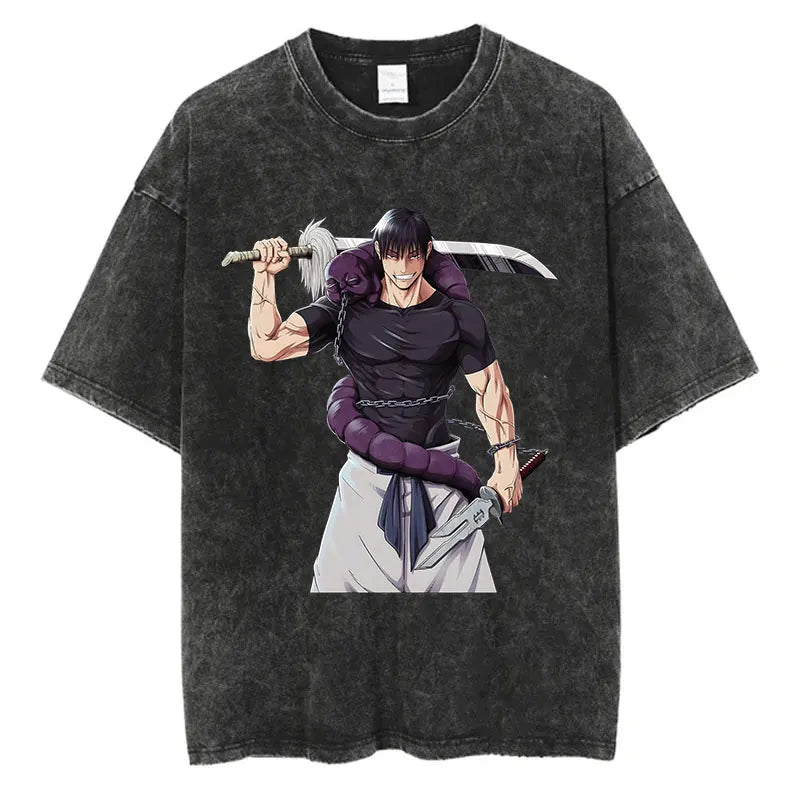 Jujutsu Kaisen Anime Washed T-Shirts - Collection #3