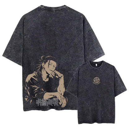 Jujutsu Kaisen Anime Washed T-Shirts - Collection #2