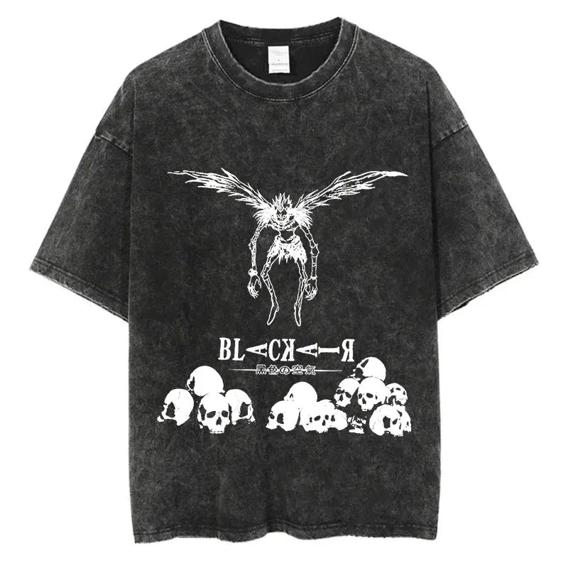 Death Note Anime Washed T-Shirts