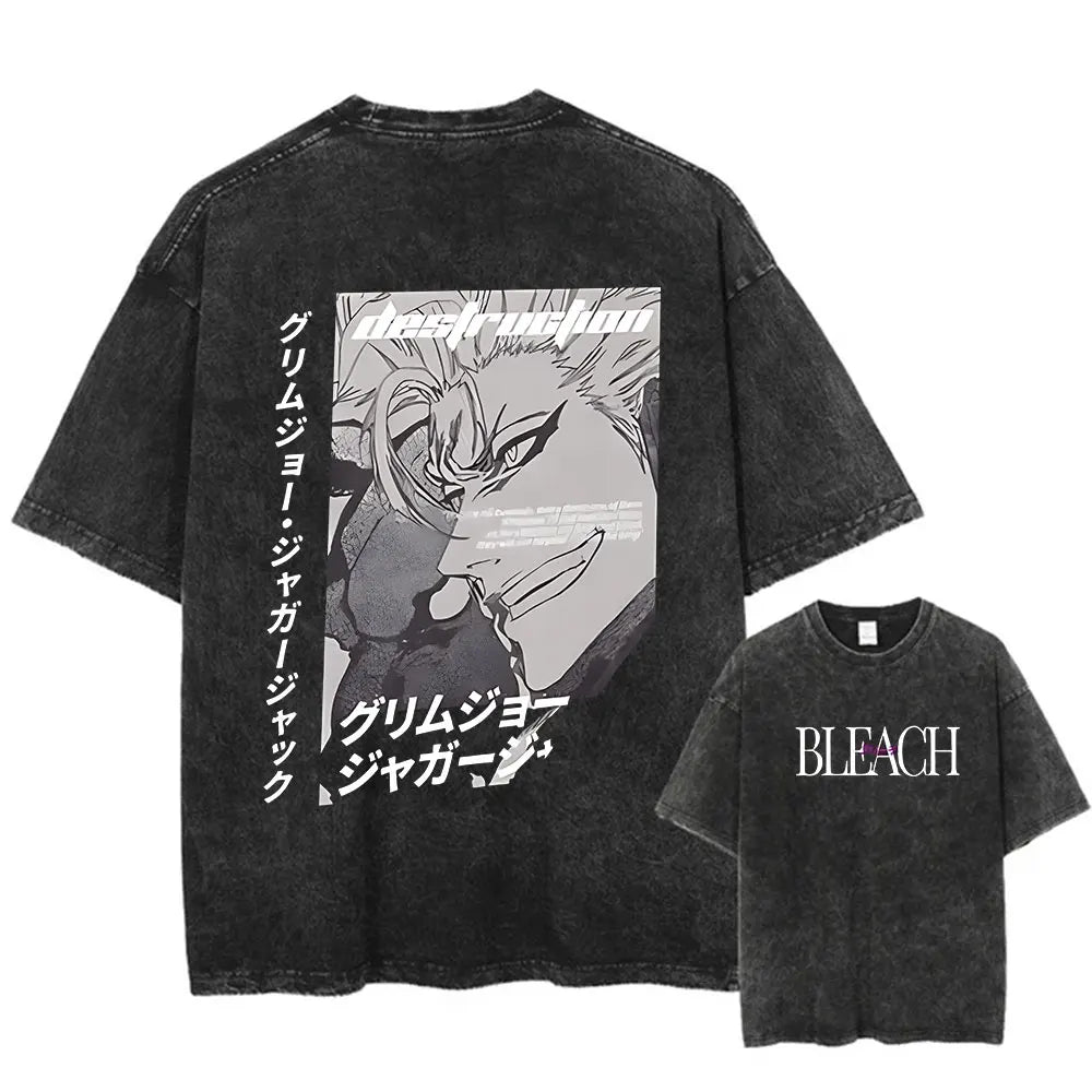 Bleach Anime Washed T-Shirts - Collection #2