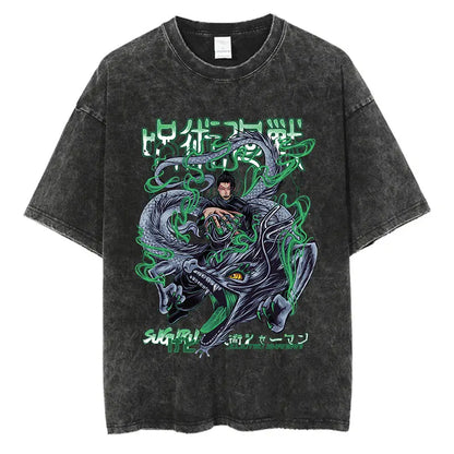 Jujutsu Kaisen Anime Washed T-Shirts - Collection #2