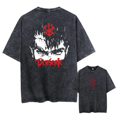 Berserk Anime Washed T-Shirts - Collection #2