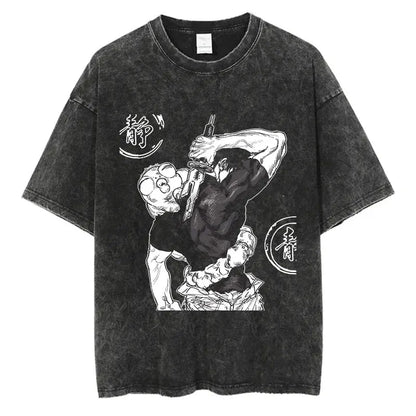 Jujutsu Kaisen Anime Washed T-Shirts - Collection #3