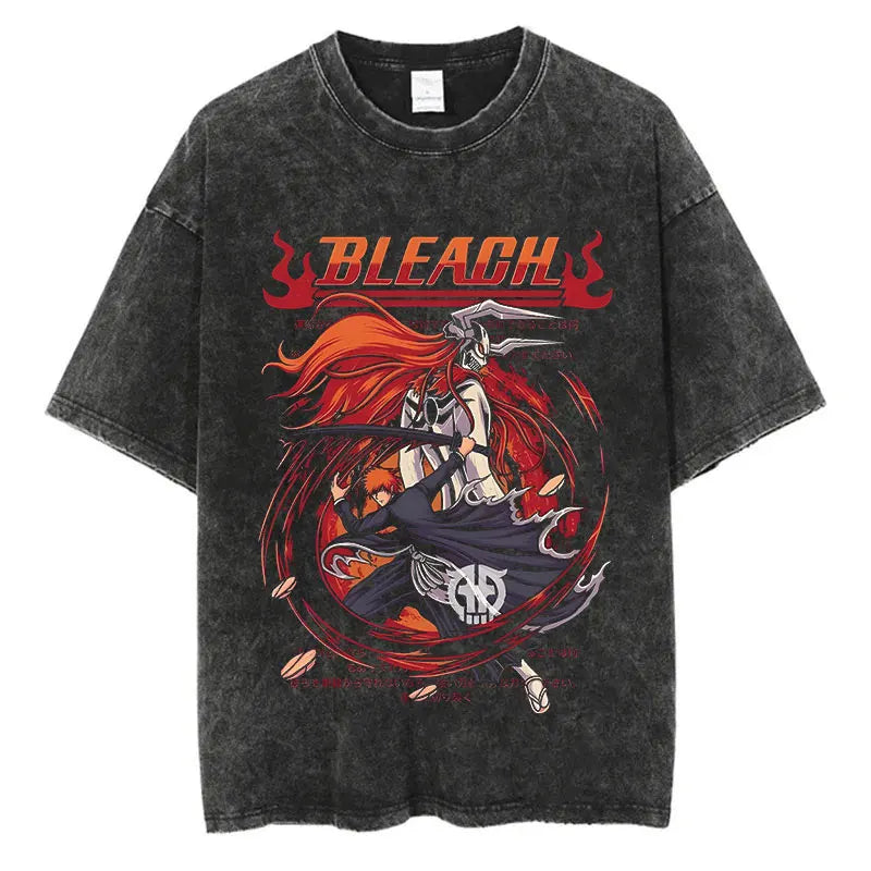 Bleach Anime Washed T-Shirts - Collection #2