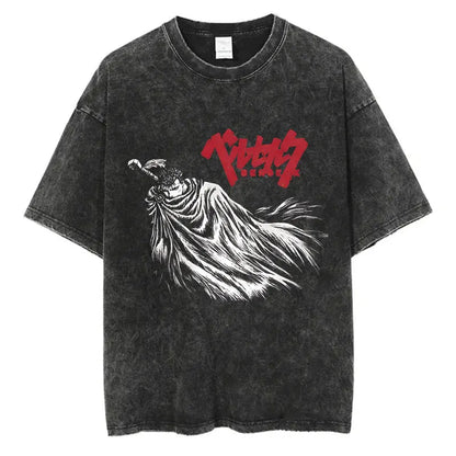 Berserk Anime Washed T-Shirts