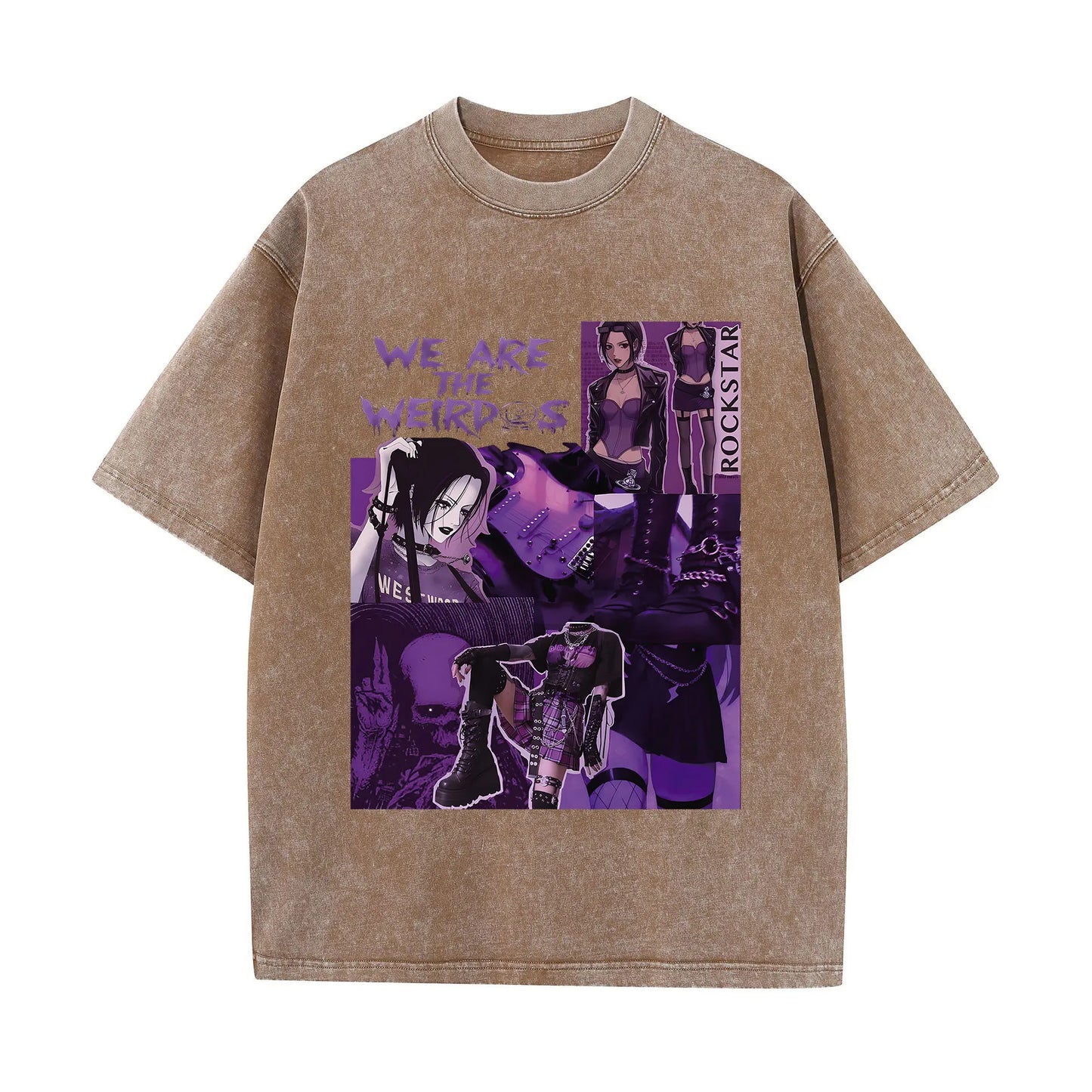 Nana Osaki Anime Washed T-Shirts