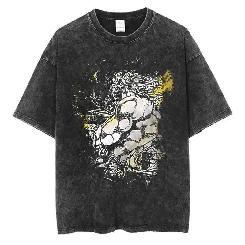 JoJo Bizarre Adventure Anime Washed T-Shirts - Collection #1