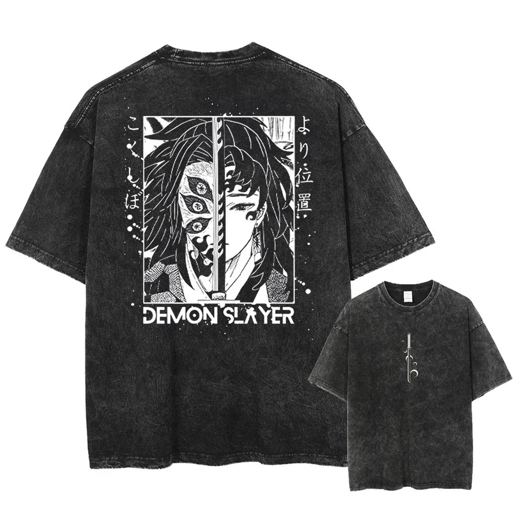 Demon Slayer Anime Washed T-Shirts - Collection #2