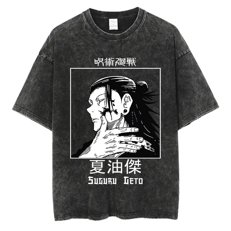 Jujutsu Kaisen Anime Washed T-Shirts - Collection #2