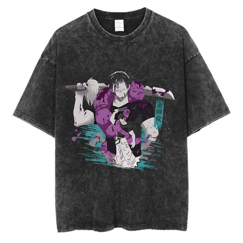 Jujutsu Kaisen Anime Washed T-Shirts - Collection #3