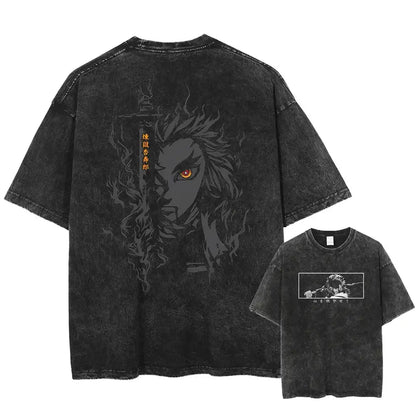 Demon Slayer Anime Washed T-Shirts - Collection #2