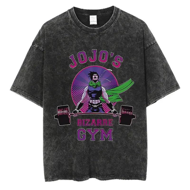 JoJo Bizarre Adventure Anime Washed T-Shirts - Collection #2