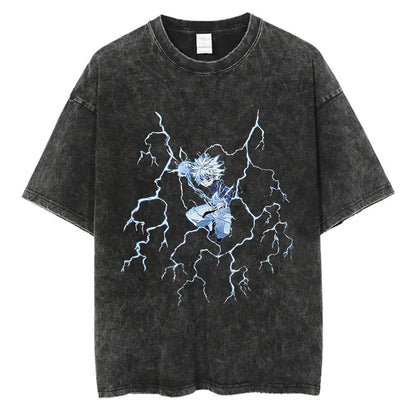 Hunter x Hunter Anime Washed T-Shirts