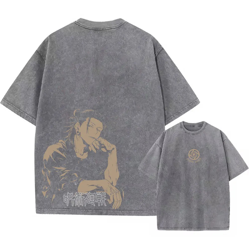 Jujutsu Kaisen Anime Washed T-Shirts - Collection #2