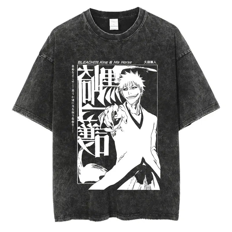 Bleach Anime Washed T-Shirts - Collection #2