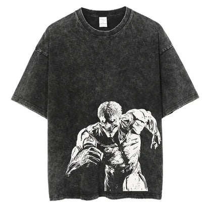 Attack on Titan Anime Washed T-Shirts