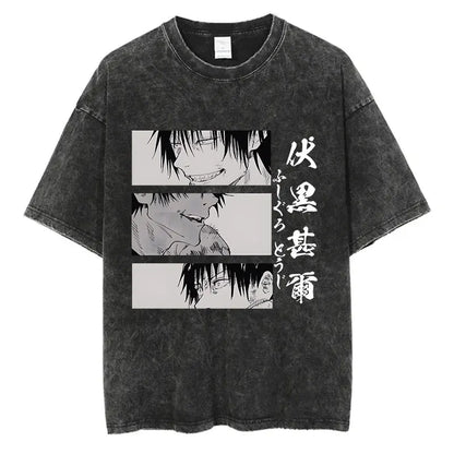 Jujutsu Kaisen Anime Washed T-Shirts - Collection #3