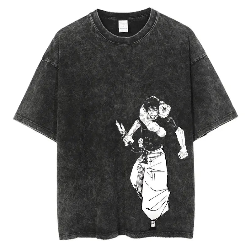 Jujutsu Kaisen Anime Washed T-Shirts - Collection #3