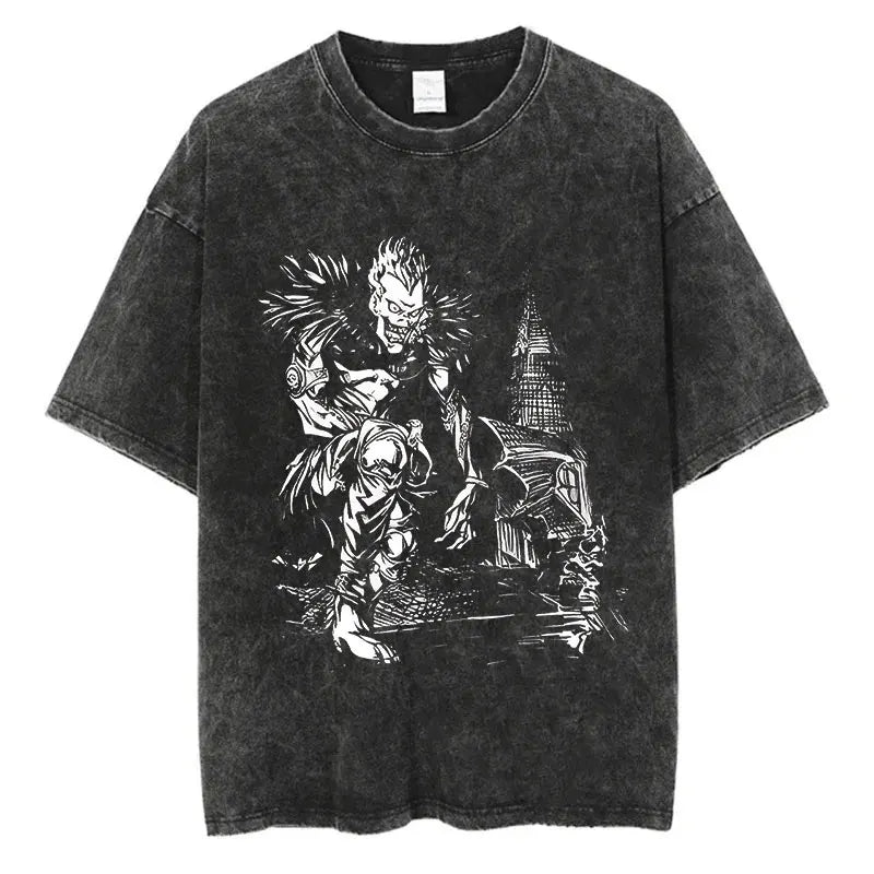 Death Note Anime Washed T-Shirts