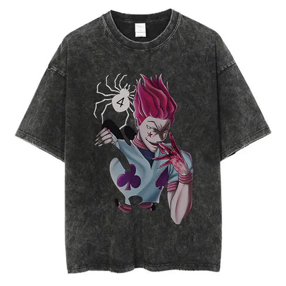 Hunter x Hunter Anime Washed T-Shirts