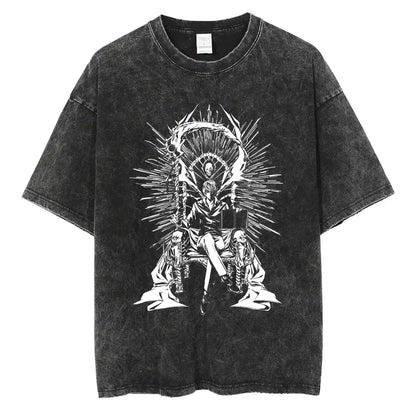 Death Note Anime Washed T-Shirts